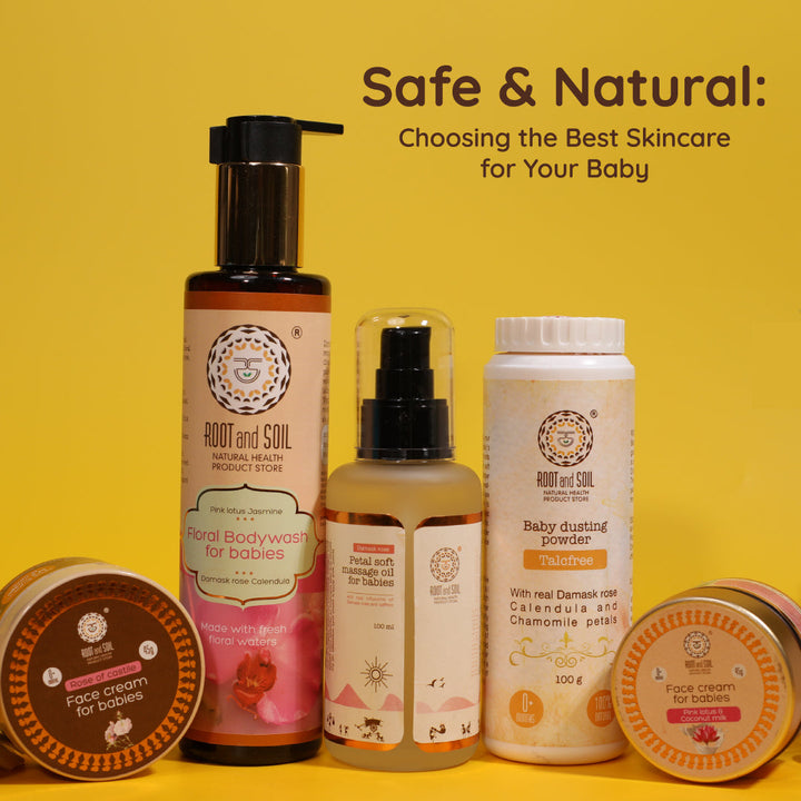 How to Choose Safe & Natural Skin Care Products for Babies ?