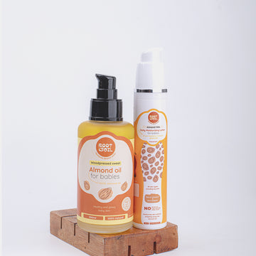 Almond Nourish Combo (Almond Oil + Almond Milk Lotion)