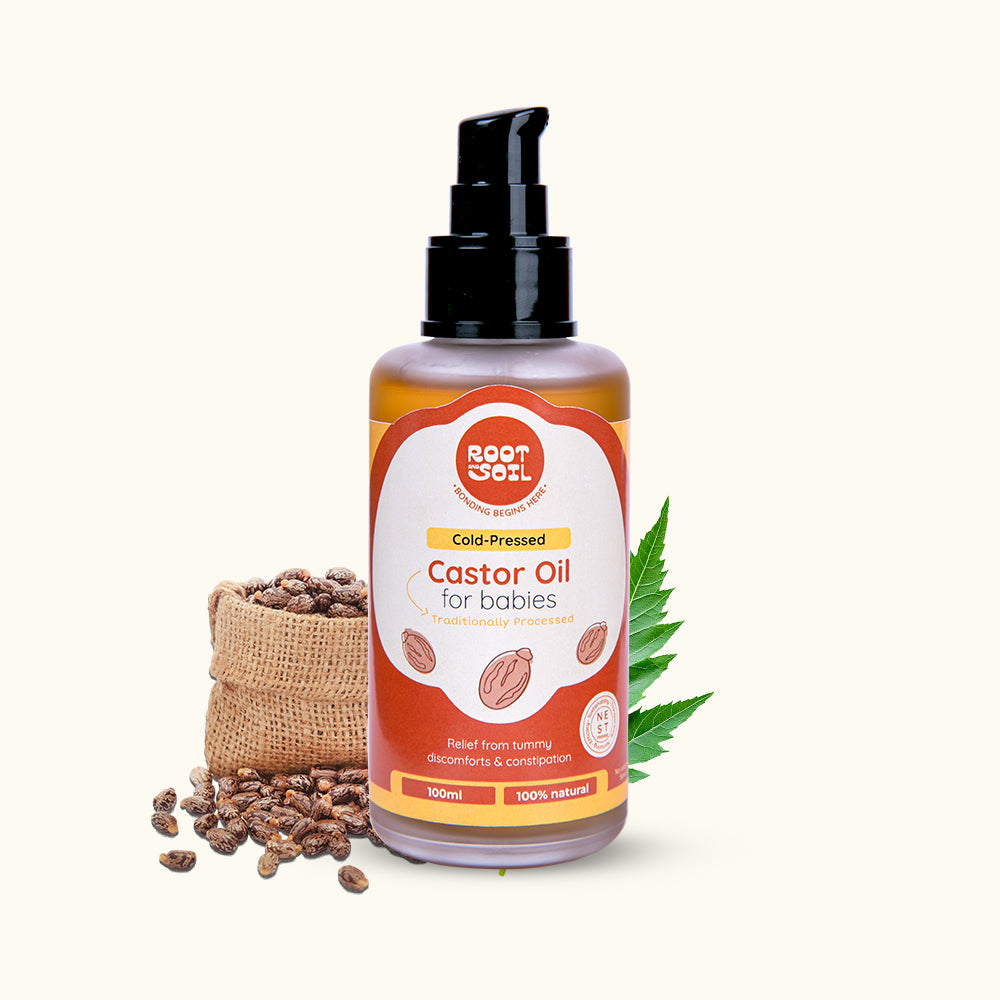 Cold-Pressed Castor Oil For Babies |Traditionally Processed | 0+ m | 100 ml