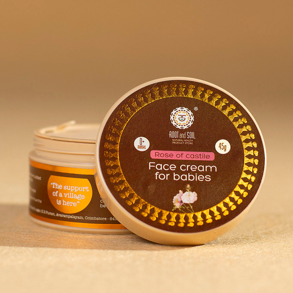 Face cream for babies - Rose of castile 45g