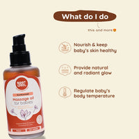 Kumkumadi Baby Massage Oil | Regulates body temperature | 3+ m | 100 ml