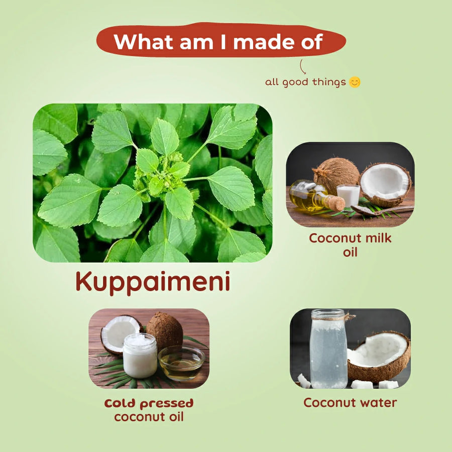 Indian Nettle / Kuppaimeni Baby Soap | Skin Protection | 0+ m | 100 g