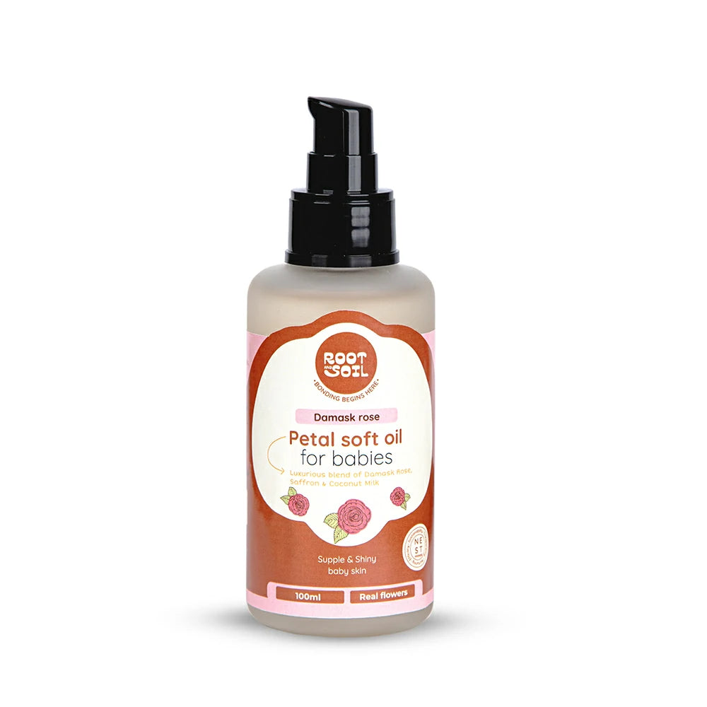 Petal Soft Massage Oil | For Supple Soft Baby Skin | 0+ m | 100 ml