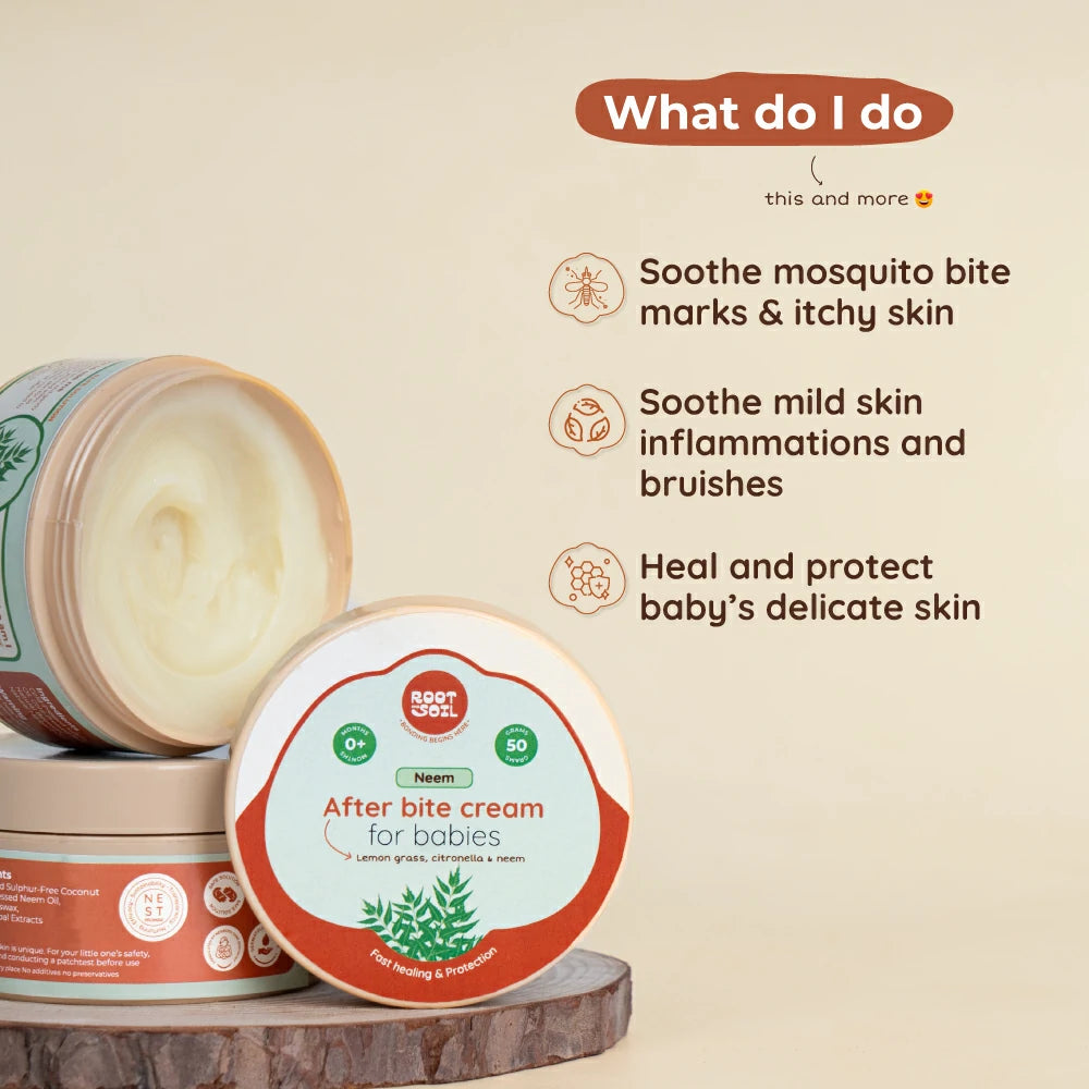 After Bite Balm For Babies | For Mosquito bite marks & Itchy skin | 0+ m | 50 g