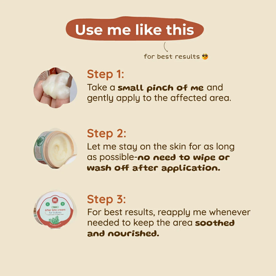 After Bite Balm For Babies | For Mosquito bite marks & Itchy skin | 0+ m | 50 g