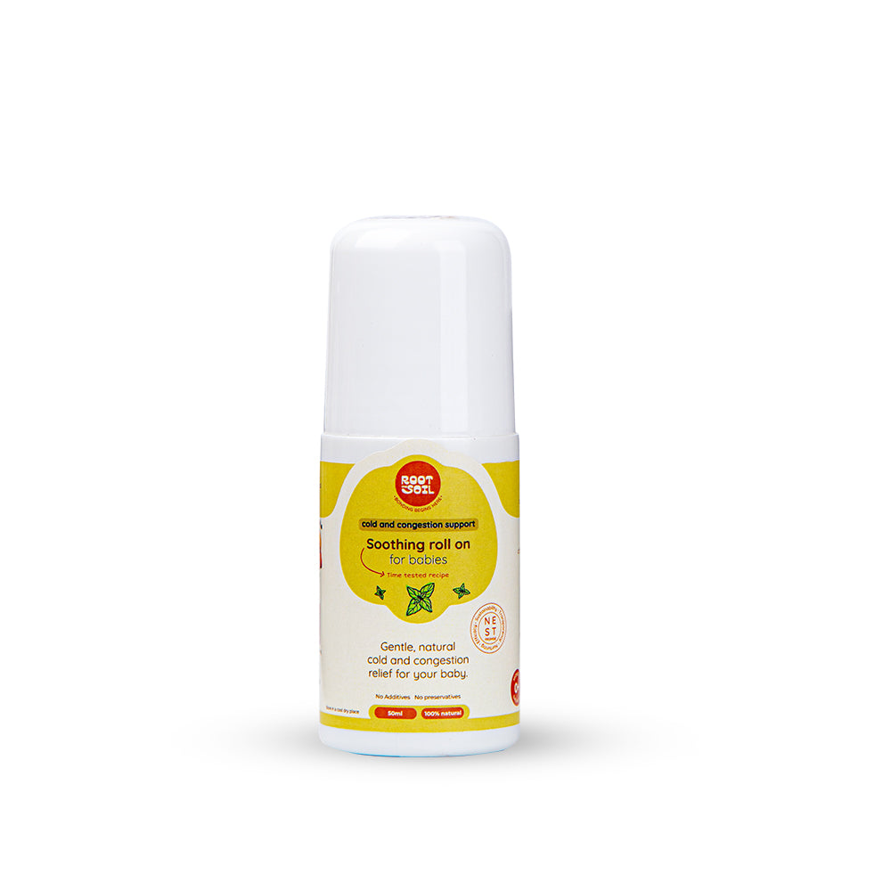 Comforting Baby Roll-On | Cold & Congestion Support | 0+ m | 50 ml