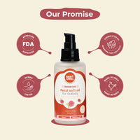 Petal Soft Massage Oil | For Supple Soft Baby Skin | 0+ m | 100 ml