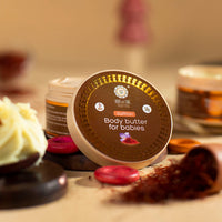 Baby Body Butter With Saffron | Butter based for Deep Hydration & Glow | 0+ m | 50 g