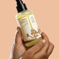 Coconut milk massage oil for babies