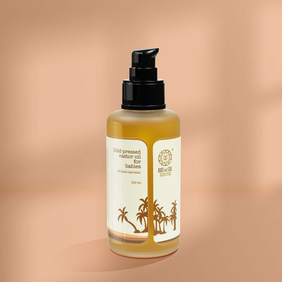 Cold-Pressed Castor Oil For Babies |Traditionally Processed | 0+ m | 100 ml