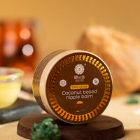 Nursing Nipple Balm (With Desi Ghee) | Soothes Sore & Cracked Nipples - Breastfeeding Safe | 50 g